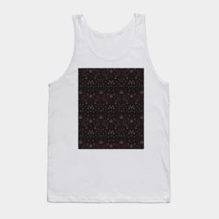 William Morris Violet and Columbine Dark Pink Tank Top